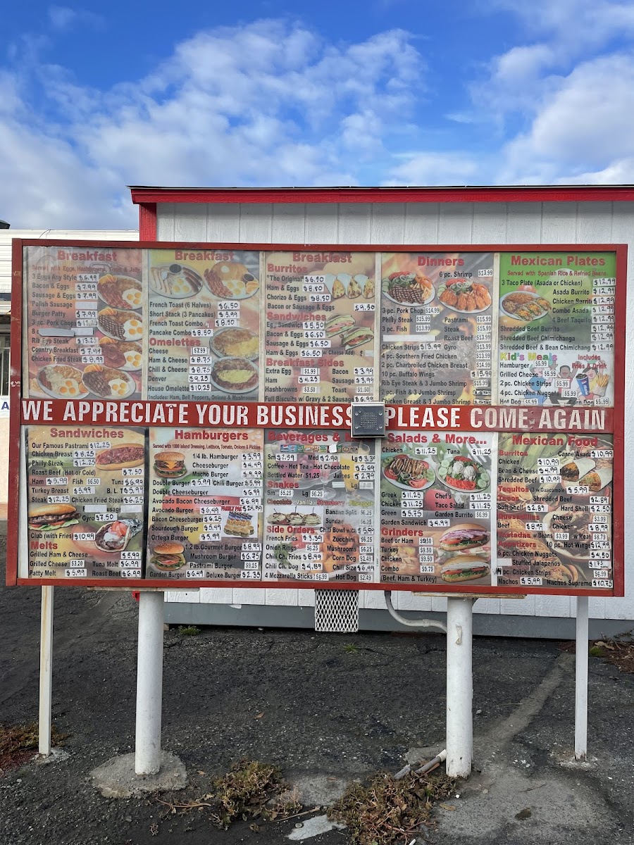 Tommy's Drive Thru Menu - Image 2