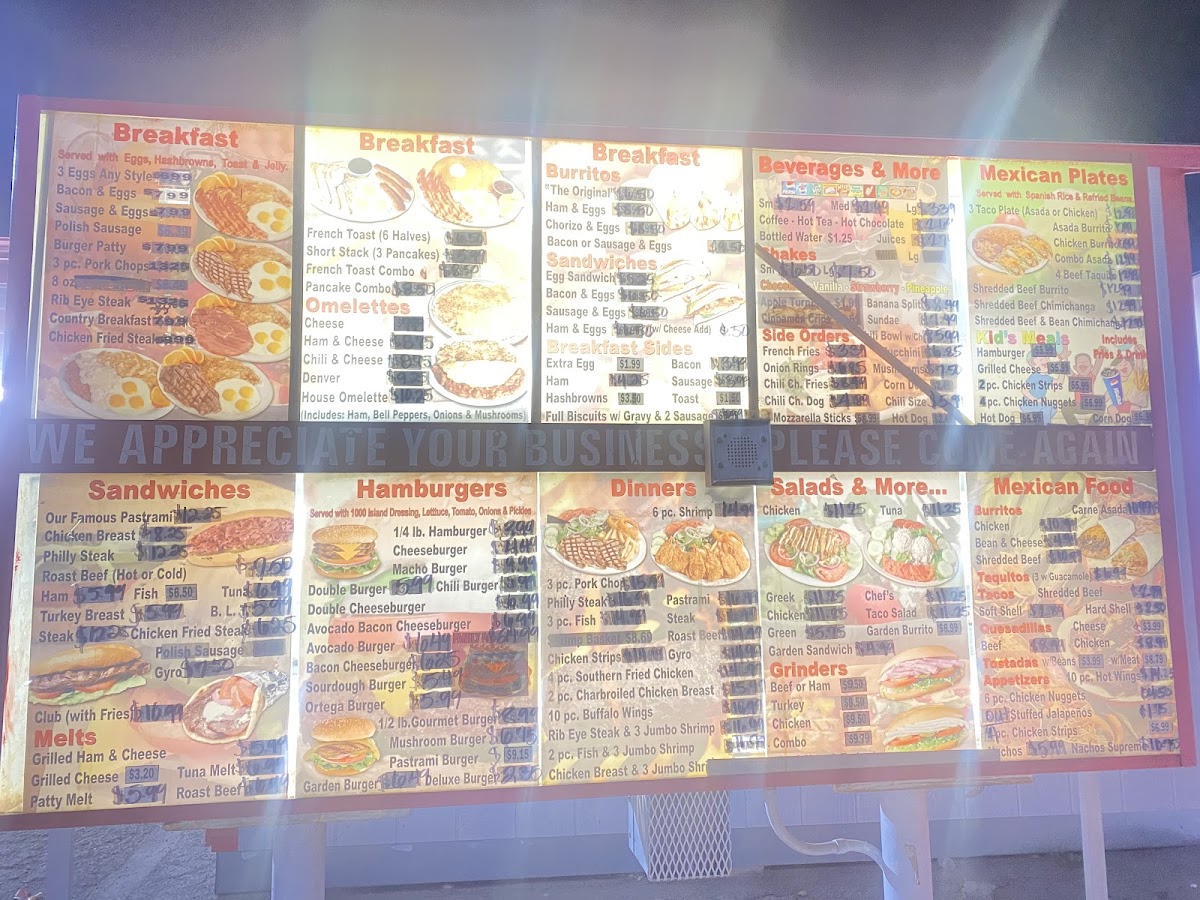 Tommy's Drive Thru Menu - Image 3